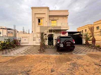 Modern villa for rent in Al Yasmeen, 3 bedrooms with hall, prime location, spacious layout, ideal for families, AED 90,000 yearly in 3 payments
