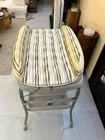 Baby bath and changing table