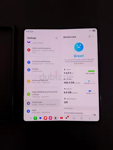 Samsung Galaxy Z Fold (foldable) - Good Condition, 512GB