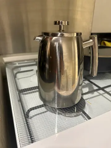 Stainless Steel French Press Coffee Maker - 1L (Used)