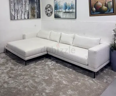 Corner Sectional Sofa White