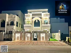 Architectural masterpiece for sale in Al Bahia | A miniature palace combining luxury and comfort | A