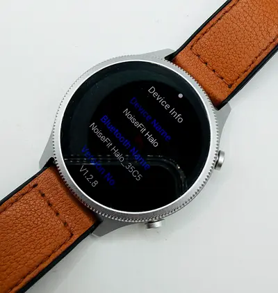 Noise Halo Premium Metallic Smartwatch, 1.43 AMOLED Display, 7 Day Battery, BT Calling (Make/Answer