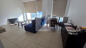 1 B/R IN BURJ VIEW WITH EQUIPPED KITCHED, 2 BATHS, BALCONY, FACILITIES LIKE SWIMMING POOL, EQUIPPED