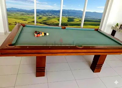 8 feet Marbal top base, Pocket drop Classic pool table is for sale