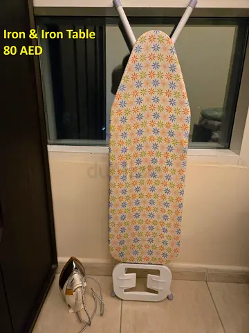 Iron + Ironing Board Set – Great Condition