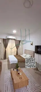 Studio apartment for monthly rent, separate kitchen with balcony, next to Al-Hamidiyah Police Statio