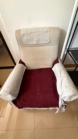 Single Seater Recliner Sofa Chair - Beige