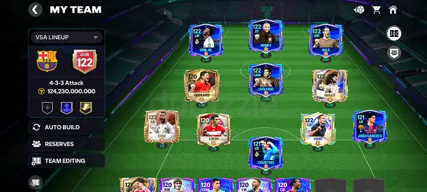 FC Mobile Account ( 122 ovr )