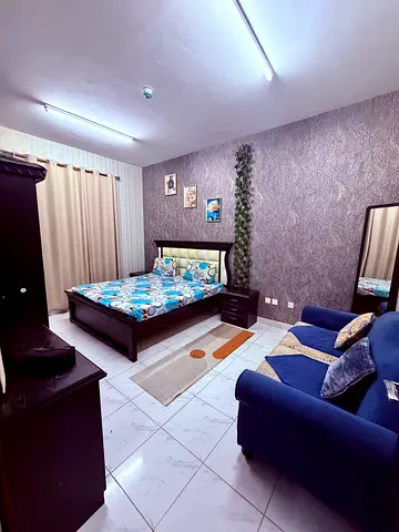 Executive Fully Furnished Family Room for Rent – Rashidiya 1, Ajman