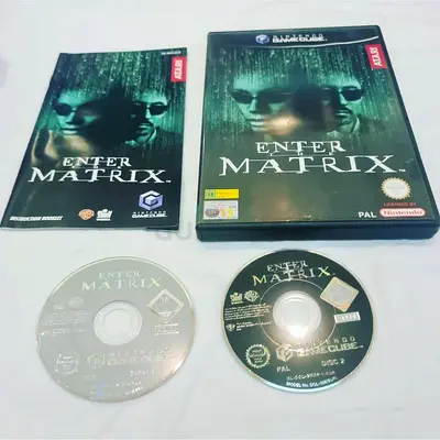 Nintendo Gamecube Enter The Matrix Pal