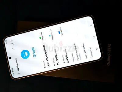 Samsung Galaxy S25FE 128GB 8GB Ram with box like new international model
