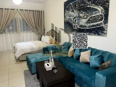 Furnished studio for monthly rent in Ajman One