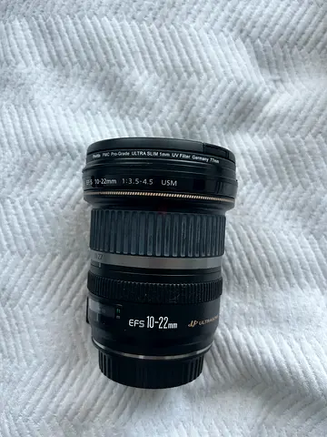 Canon EF-S 10-22mm f/3.5-4.5 USM + UV Filter – Ultra Wide Lens