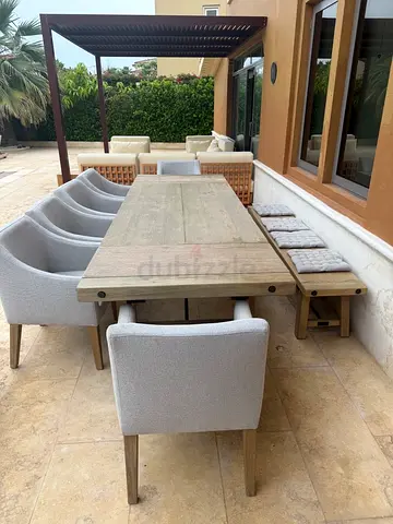 Pottery Barn Furniture (table, chairs and bench)