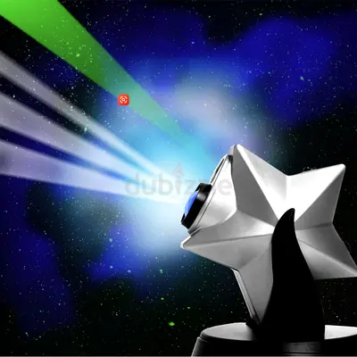 Laser Stars Hologram Projector with Moving Cloud (BRAND NEW)
