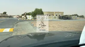 For sale directly from the owner, a residential corner land in Falaj Al Mualla.