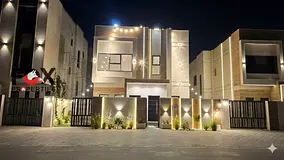 Villa for annual rent in Al Hilou 2 area, first resident, 4 master bedrooms, built-in wardrobes, hig