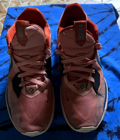Used pink Nike Kyrie running/athletic shoes, size approx. EU 42