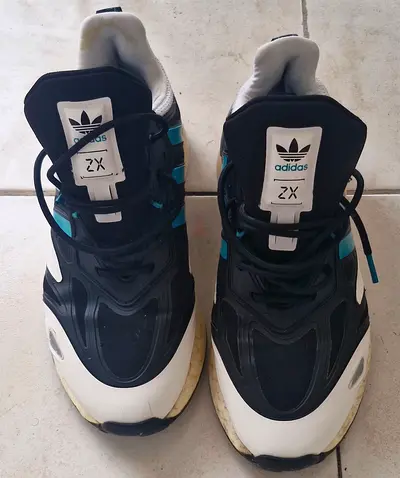 Used Adidas ZX mens sneakers - size not specified, good condition