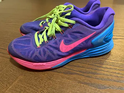 Nike Lunarglide Running Shoes - Size Unknown, Good Used Condition