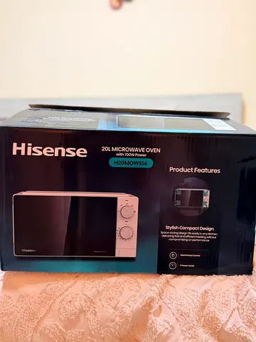 Brand new Hisense Microwave 20L capacity