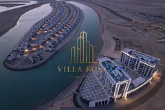 🔥Spacious Studio with Terrace and Direct Waterfront View in Ajmal Makan for Only AED 430K – A R