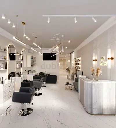 Luxury Beauty Salon Fit-Out | Custom Vanity Stations