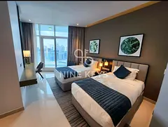 MODERN 2BR | HIGH FLOOR | WATERFRONT VIEW | FURNISHED