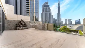 Rare 3 Bedroom Podium | Burj Views | Private Lift