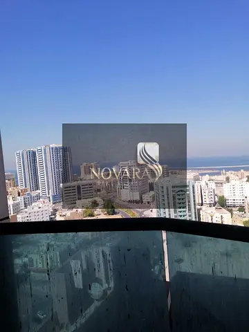 شقة غرفة وصالة للإيجار السنوي في البستان، عجمان بجانب محطة الباص، 36,000 درهم مع تكييف وباركن وصيانة مجانية