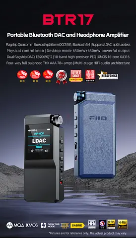 FiiO BTR17 Bluetooth 5.4 USB DAC AMP