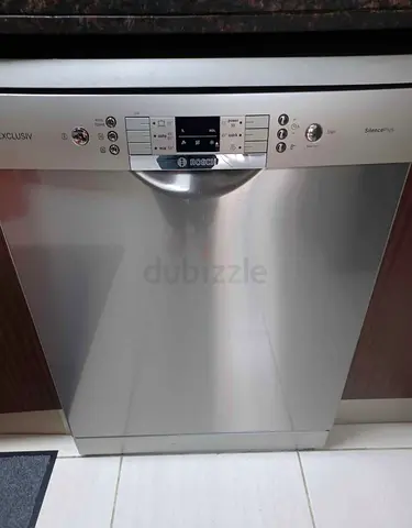 Bosch Silver Dishwasher, 60cm, Excellent Condition