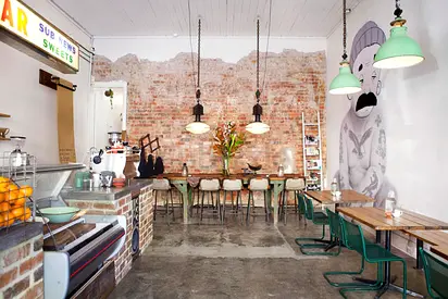 Trendy Small Cafe Interior, Fit-Out  Renovation