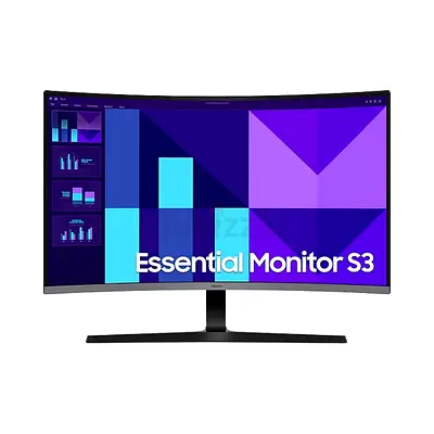 Samsung 32 inch Essential S3 Curved Full HD Monitor - 100Hz, S32D392GAM