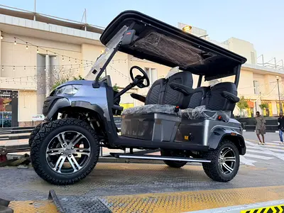 Golf Cart 4 Seater | CarPlay | LED Lights | Camera (Like New)