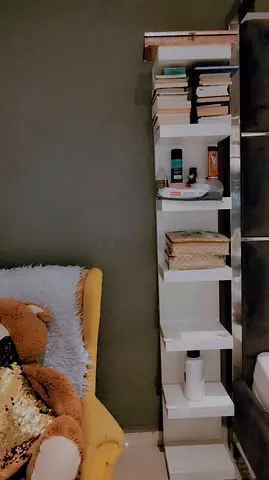 Tall Narrow White Bookshelf - 6-Tier Storage IKEA