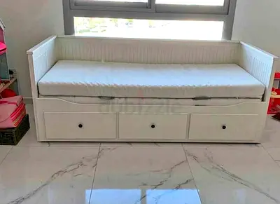 Ikea  hemnes day bed with mattress 2