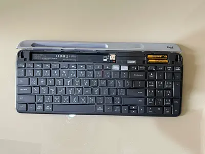 Logitech K580 Slim Multi-Device Bluetooth Keyboard — Slim Compact Wireless Keyboard