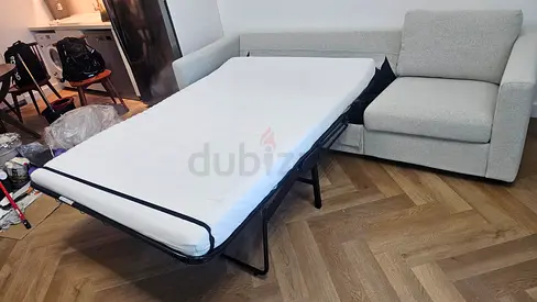 IKEA vimle 3 Seater Sofa Bed Beige Good condition
