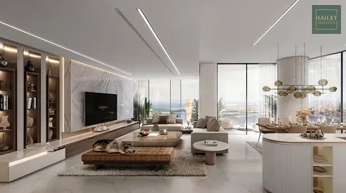 High-Floor 1BR | Sea & Marina Views | Furnished | Sobha Seahaven Tower B, Dubai Harbour