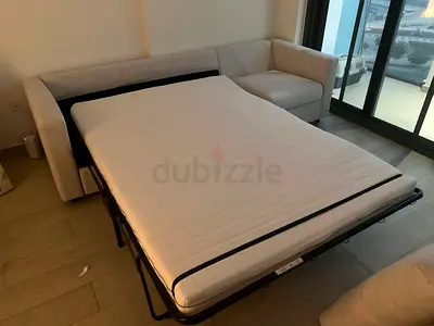IKEA vimle 3 Seater Sofa Bed Beige Good condition