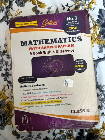 Class 10 math guide for cbse for sale