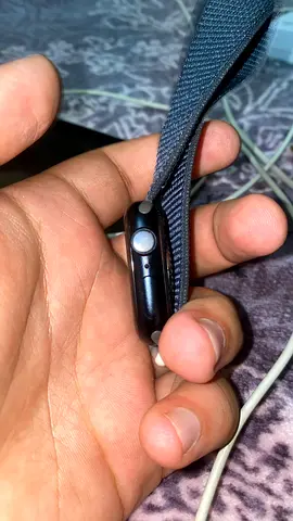 Used Apple Watch Series 9 (Black) with Woven Loop Band - new Working Condition