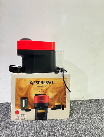 Nespresso Vertuo Pop Coffee Machine - Red/Black (Used)