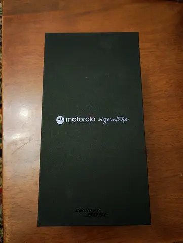 Motorola Signature Edition opened box used for 3months since February 6th 2026