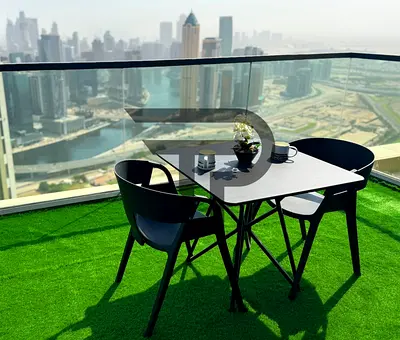 Aykon City Studio with Balcony fully Furnished