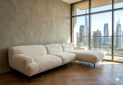 The loom collection premium quality amelia L Shape Sofa