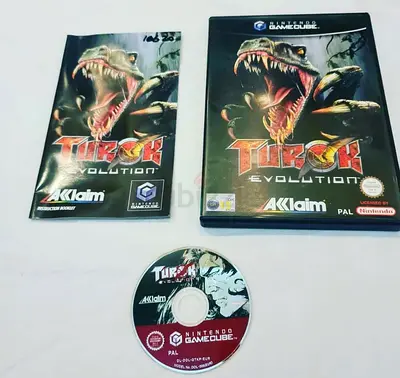 NINTENDO GAMECUBE GMAE TUROK EVOLUTION