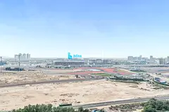 Modern 1BR | Skyz by Danube | Balcony | Auto Drome View